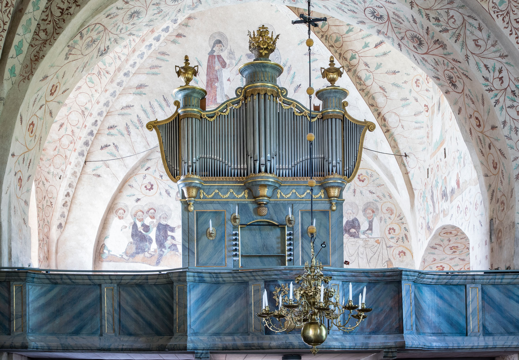 Orgel - Tensta kyrka