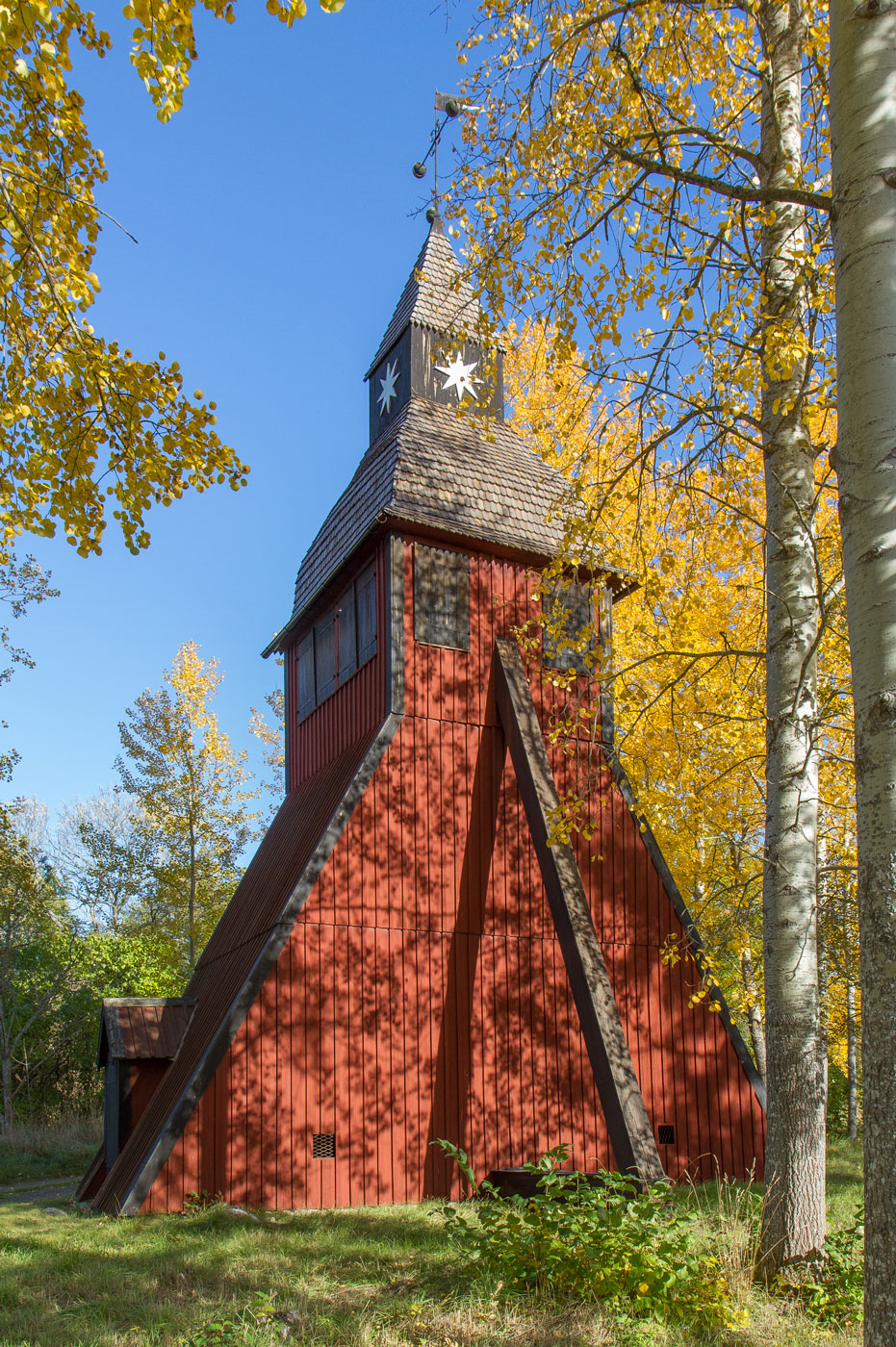 Klockstapel - Håbo-Tibble kyrka