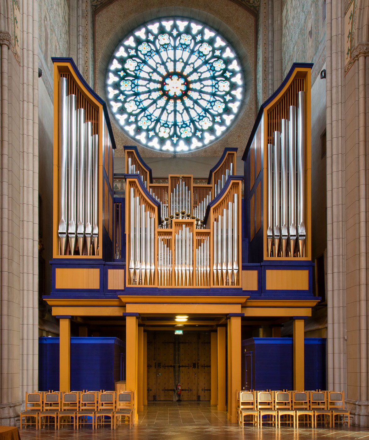 Orgel (norra sidoskeppet) - Uppsala domkyrka