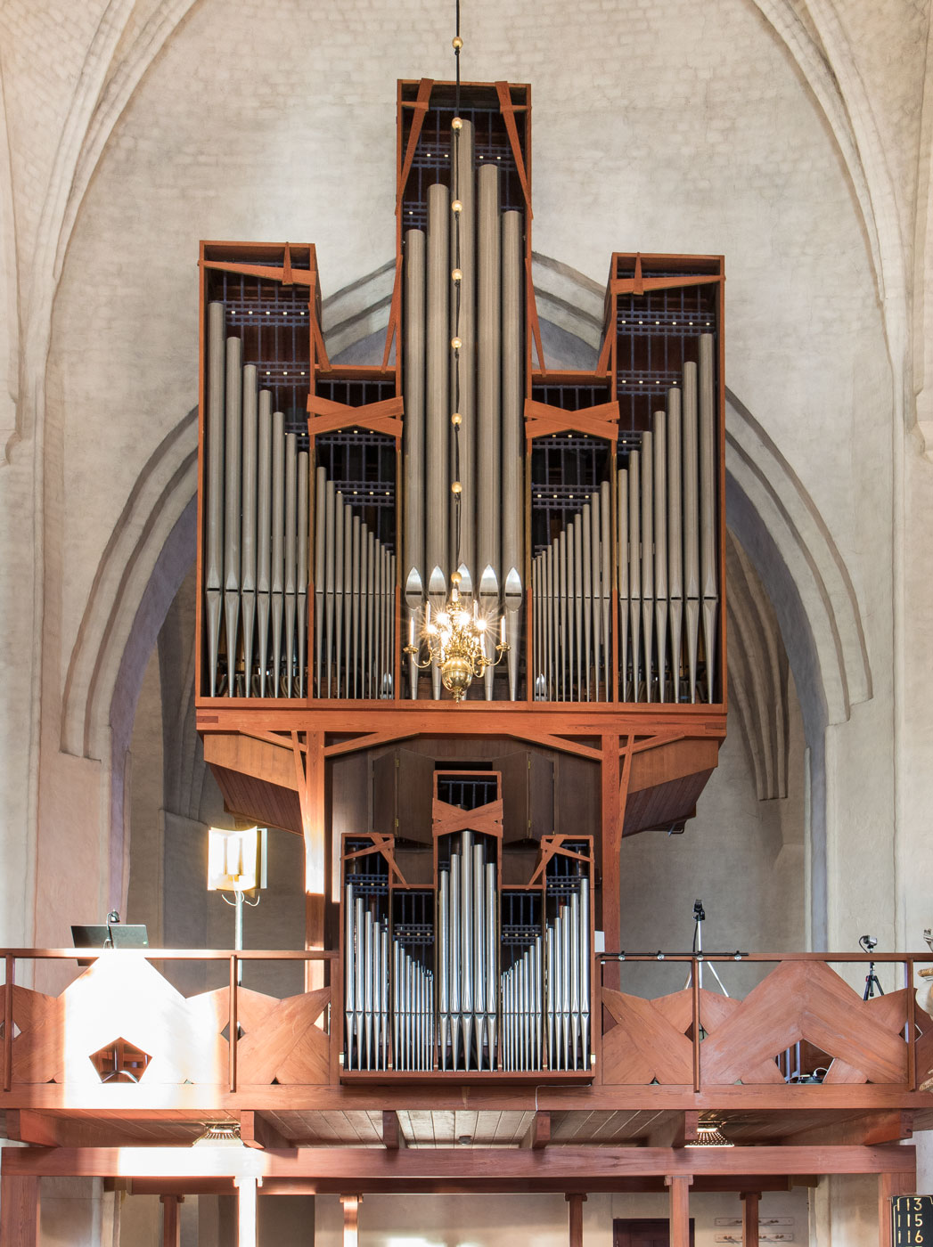 Orgel i nordost (koret) - Västerås domkyrka