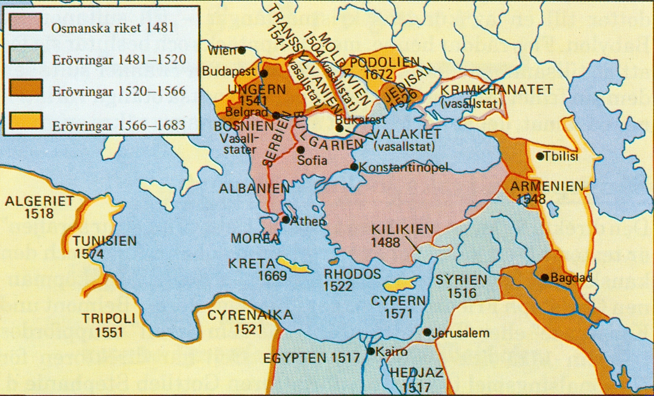 Osmanrikets expansion till år 1683