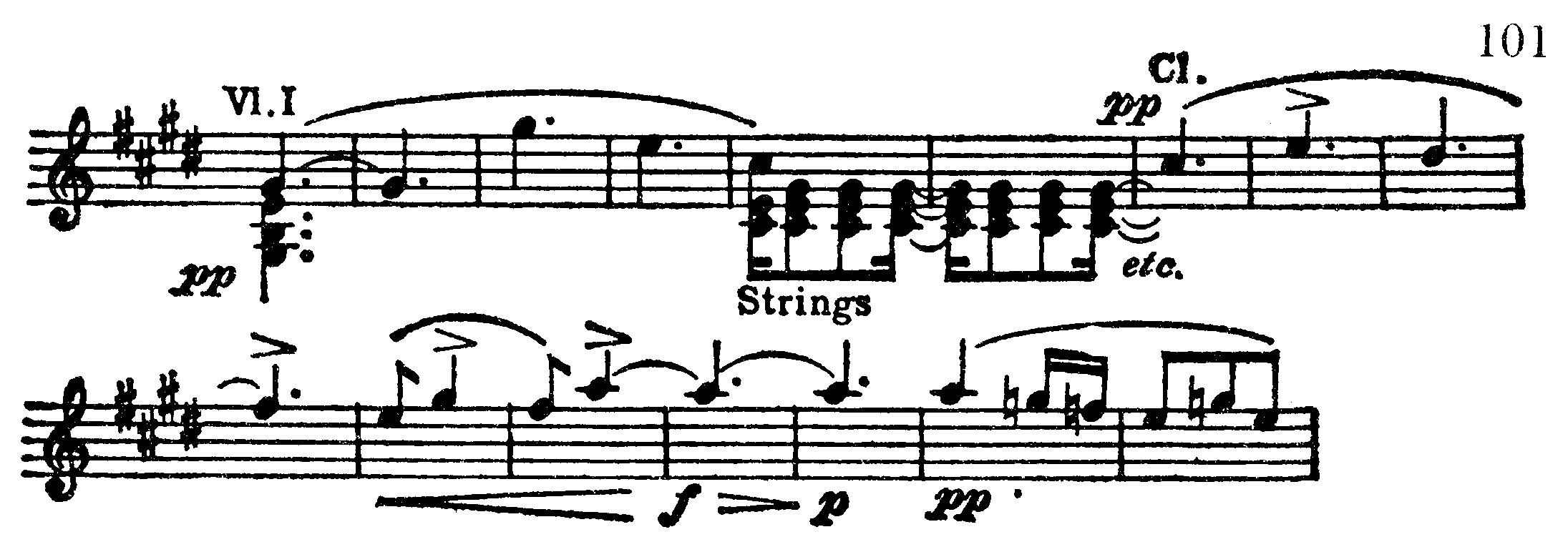 Symfoni, ex 101
