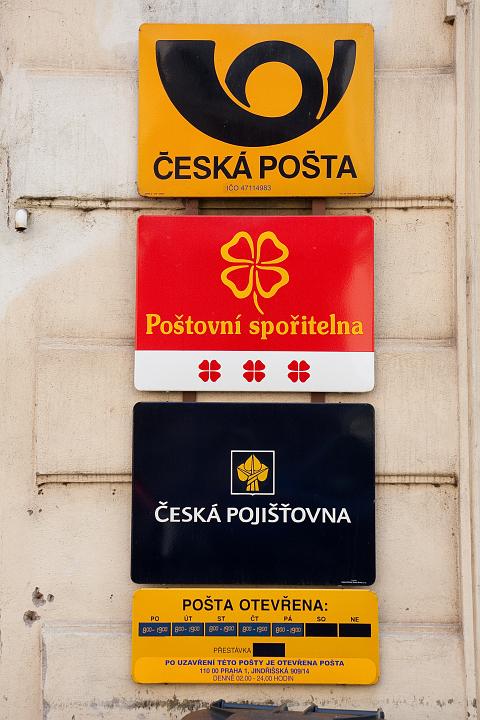 2010-07-22_020_Prag_-_Lillsidan_postkontorsskyltar.JPG - Prag - Lillsidan, postkontorsskyltar