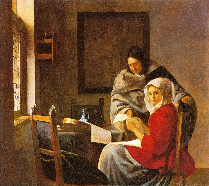 Vermeer_Johannes_-_Girl_Interrupted_at_Her_Music.jpg - Girl Interrupted at Her Music (ca 1660-61)