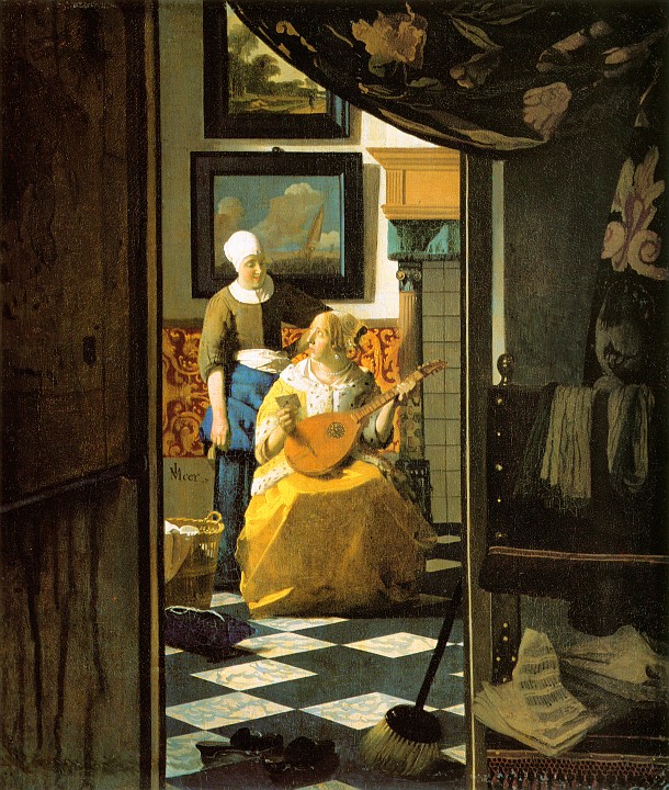 Vermeer_Johannes_-_The_Love_Letter.jpg - The Love Letter (ca 1669-70)