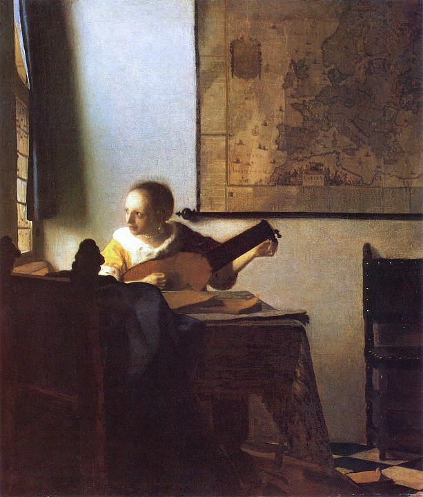 Vermeer_Johannes_-_Woman_with_a_Lute.jpg - Woman with a Lute (ca 1664)