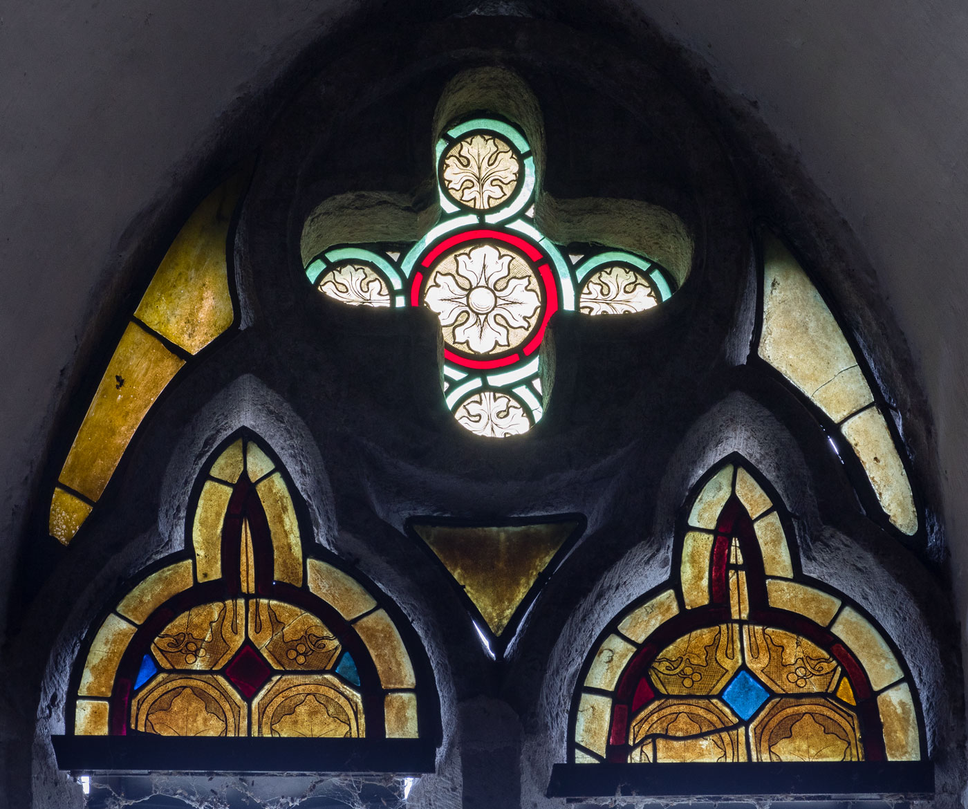 Glasmålning - Hörsne kyrka