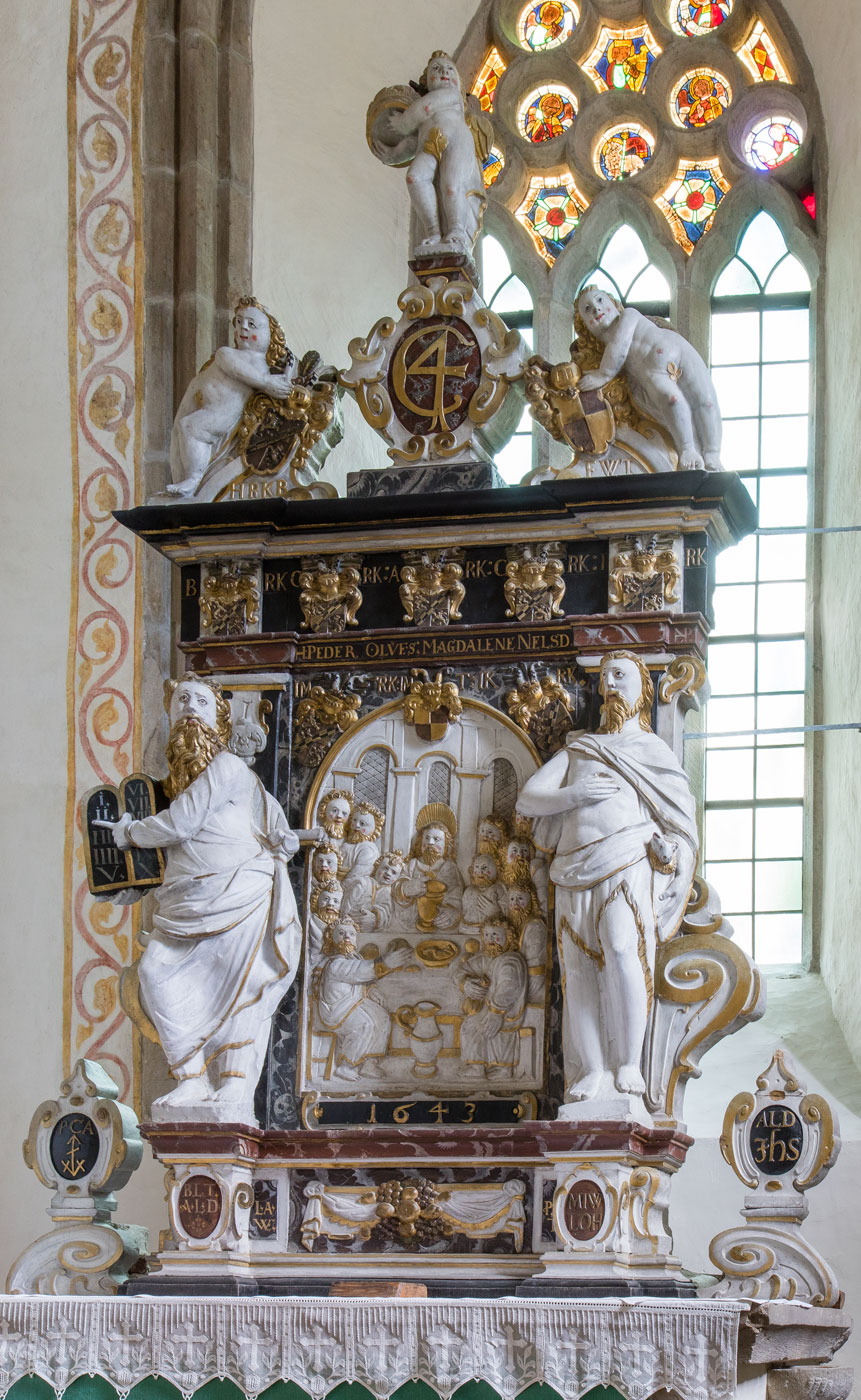 Altaruppsats - Klinte kyrka