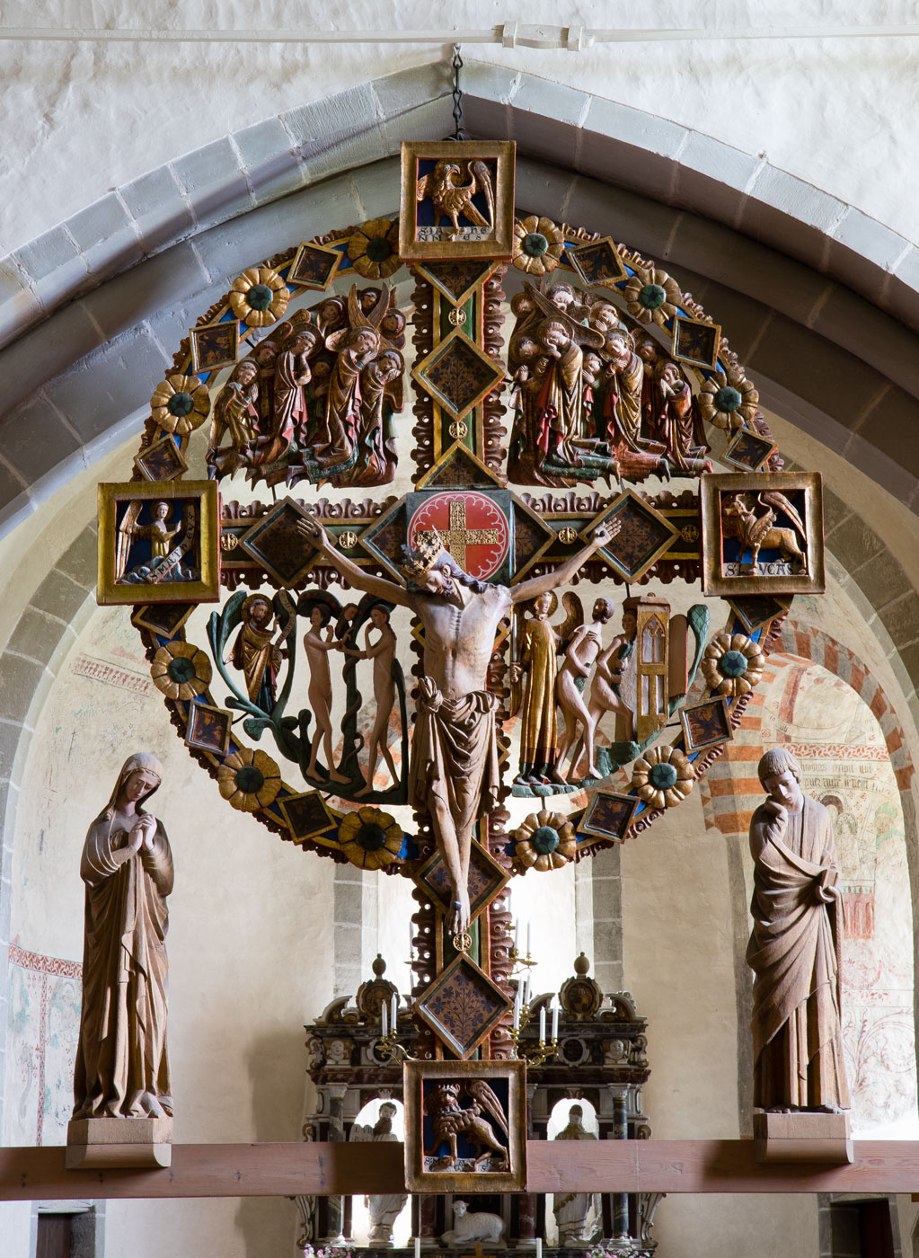 Triumfkrucifix - Öja kyrka