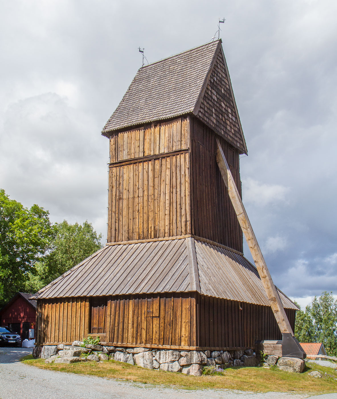 Klockstapel - Härkeberga kyrka