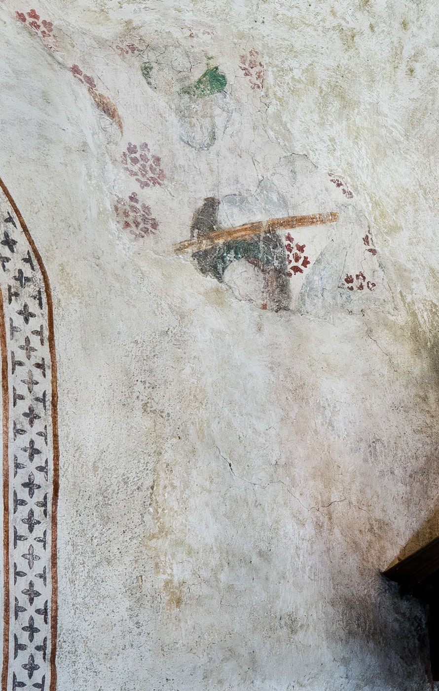 Jesu törnekröning (fragment) - Husby-Sjutolfts kyrka