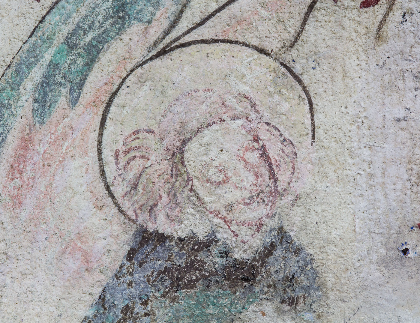 Bebådelsen för jungfru Maria (fragment) - Lids kyrka