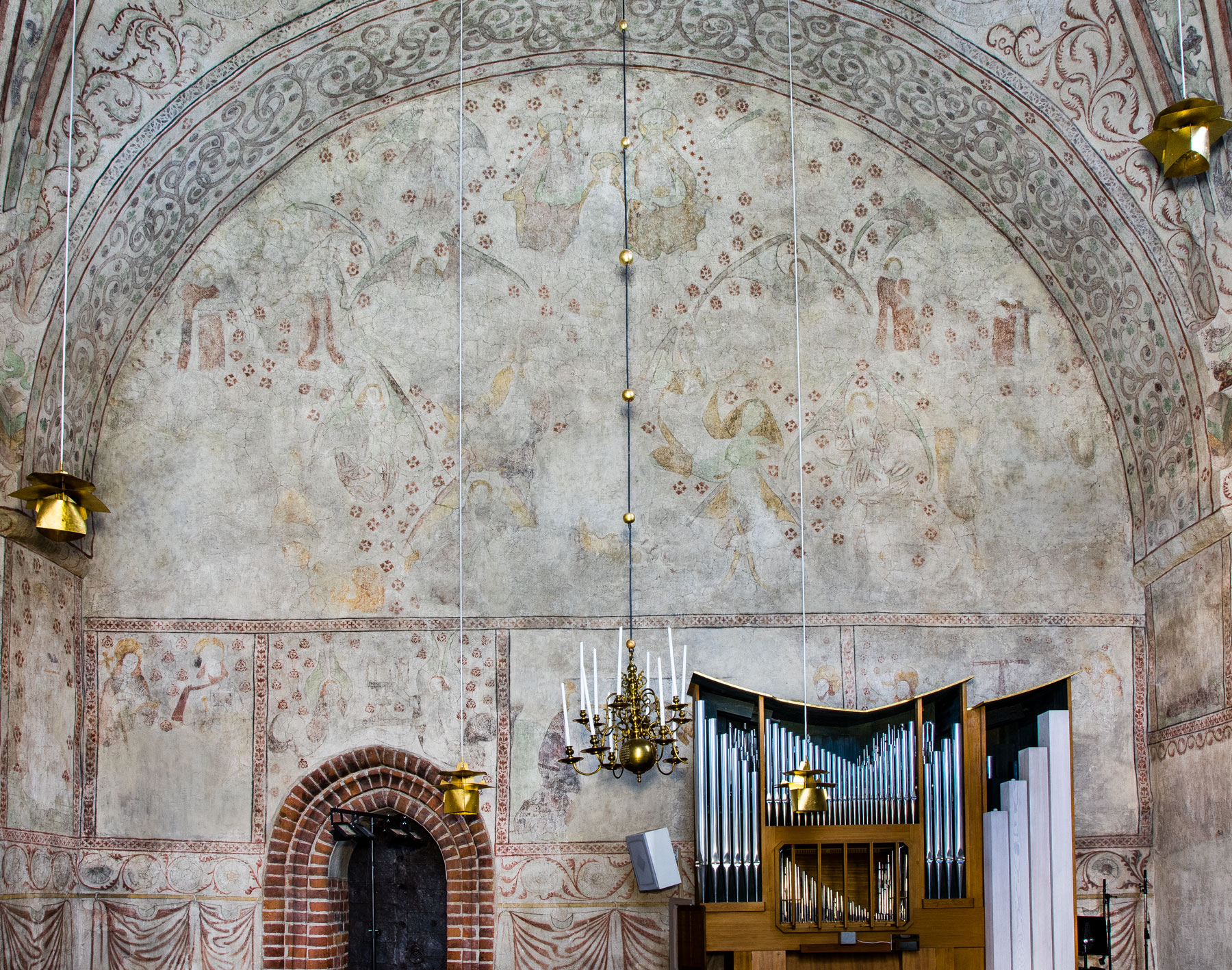 Norra väggen - Nederluleå kyrka