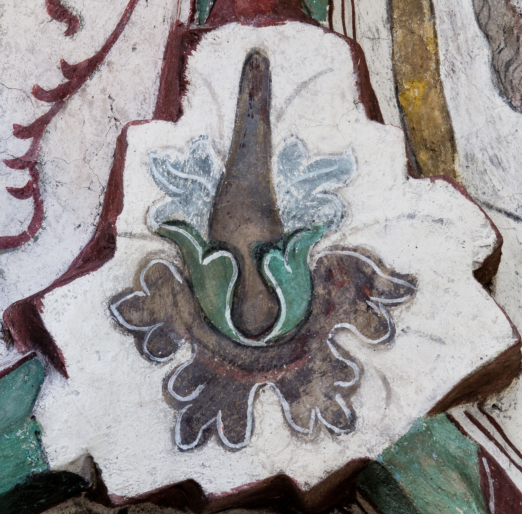 Ornamental blomkalk - Odensala kyrka