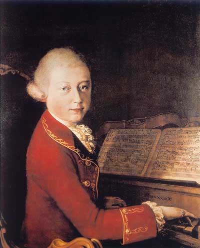 Wolfgang Amadé Mozart 14 år