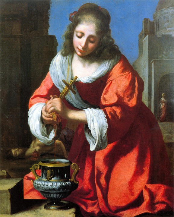 Vermeer_Johannes_-_Saint_Praxedis.jpg - Saint Praxedis (1655)
